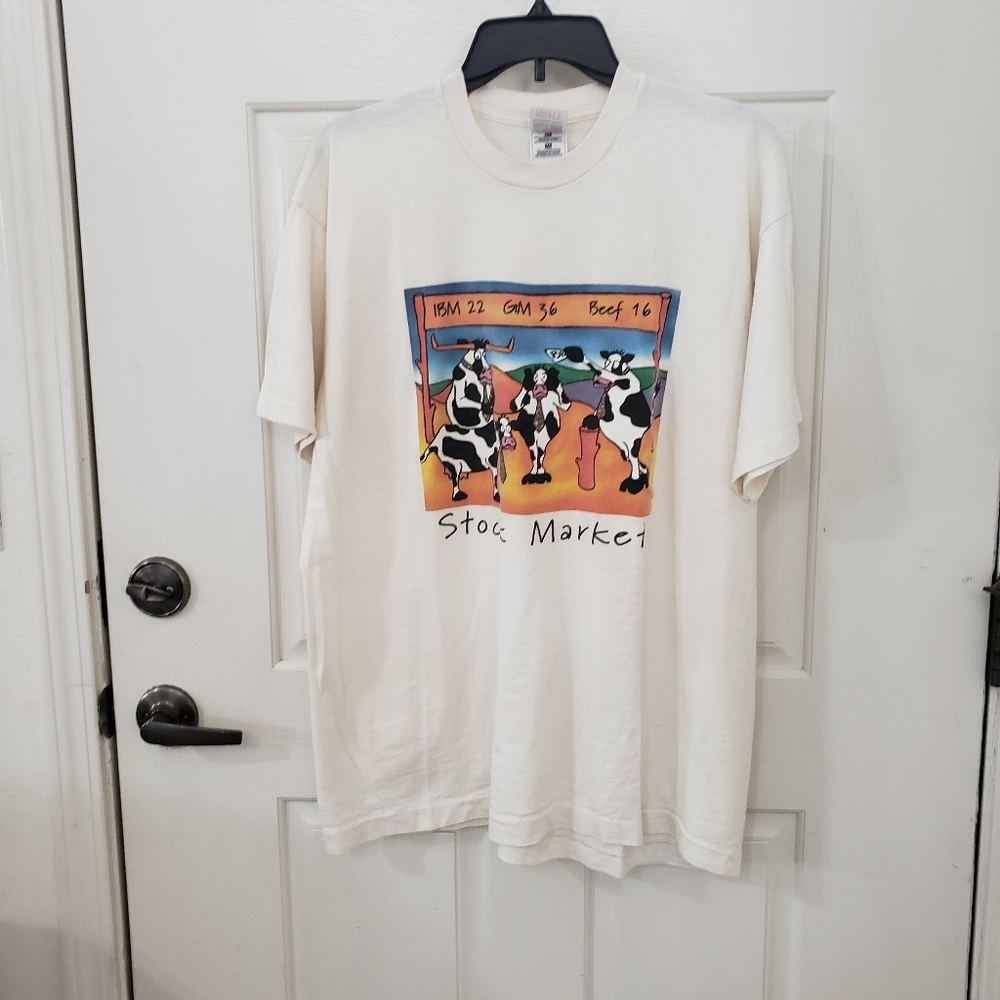 Fruit of the Loom heavy cotton vintage single stitch size XL